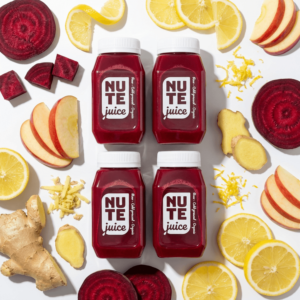 Apple Beet Ginger Bombs